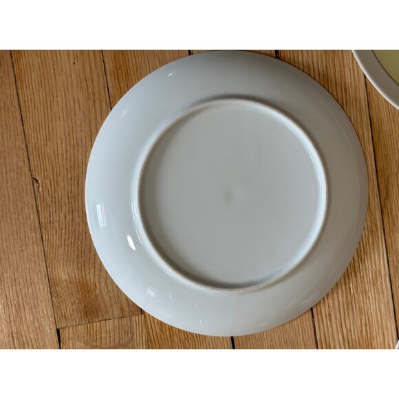 Vintage 1980s/90s Unique Set of 7 California Ocean Scene Dessert Salad Plates - Picture 8 of 8